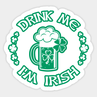 Irish holiday illustration. Sticker